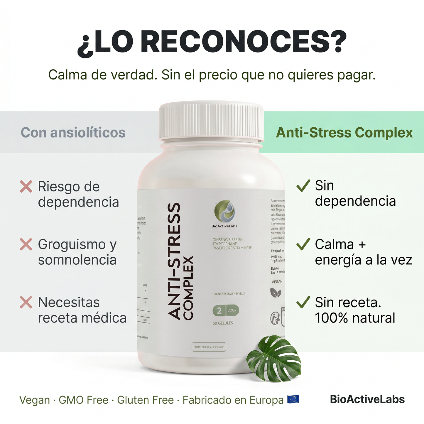Antistress Complex · Calma, Sueño y Energía 360°