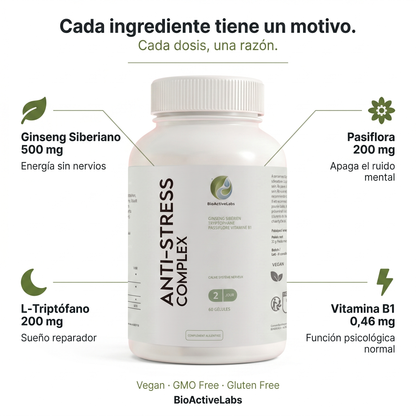 Antistress Complex · Calma, Sueño y Energía 360°