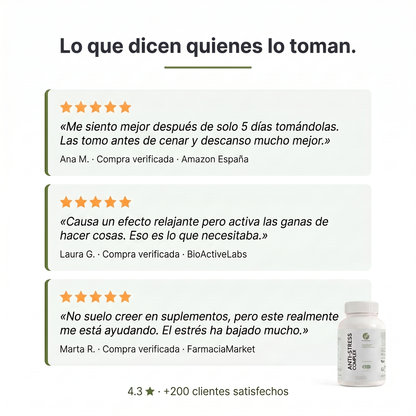 Antistress Complex · Calma, Sueño y Energía 360°